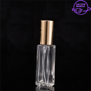 20Pcs 10ml Transparent Glass Perfume Spray Bottle Dispenser Bottle Empty Reusable Travel Liquid Split Bottle