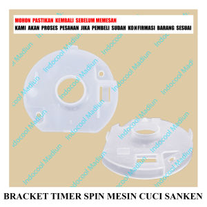 DUDUKAN WASH TIMER PENGERING / BRACKET MESIN CUCI / BRACKET TIMER SPIN MESIN CUCI SANKEN
