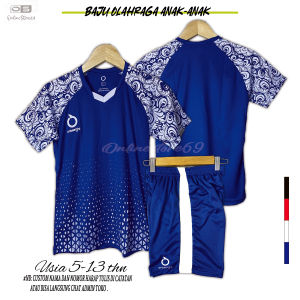 FREE NAMA NOMOR BAJU BOLA ANAK / KAOS OLAHRAGA ANAK / SET FUTSAL ANAK
