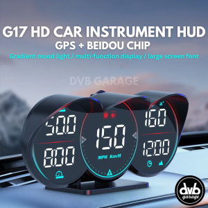 G17 HUD DIGITAL CAR INSTRUMENT GPS METER INDIKATOR MOBIL BEIDOU CHIP