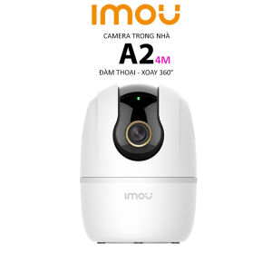 Camera IMOU A2 4M QHD 2K Xoay 360 Độ- Đàm Thoại 2 Chiều- Báo Động Chống Trộm- Wifi Trong Nhà Chính Hãng
