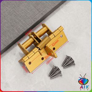 AIK บานพับประตู ฮาร์ดแวร์ มัลติฟังก์ชั่น สปริงปิดอัตโนมัติ สามารถเปิดอ้าค้างได้ 90 องศา Spring Hinge