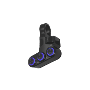 Motorcycle three in one horn headlight turn and reverse switch