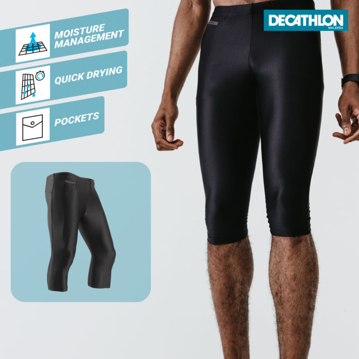Trousers, Decathlon Kiprun Compression Running Tights