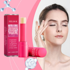 EELHOE Retinol Eye Balm Lifting Firming Eye Contour Fade Fine Lines Eye Bags Remover Moisturizing Nourishing Eye Cream Stick Skin Care Retinol Anti Aging Eye Stick Reduce Wrinkle Lifting Firming Nourish Improve Fine Lines Crows Feet Remove Dark Circles