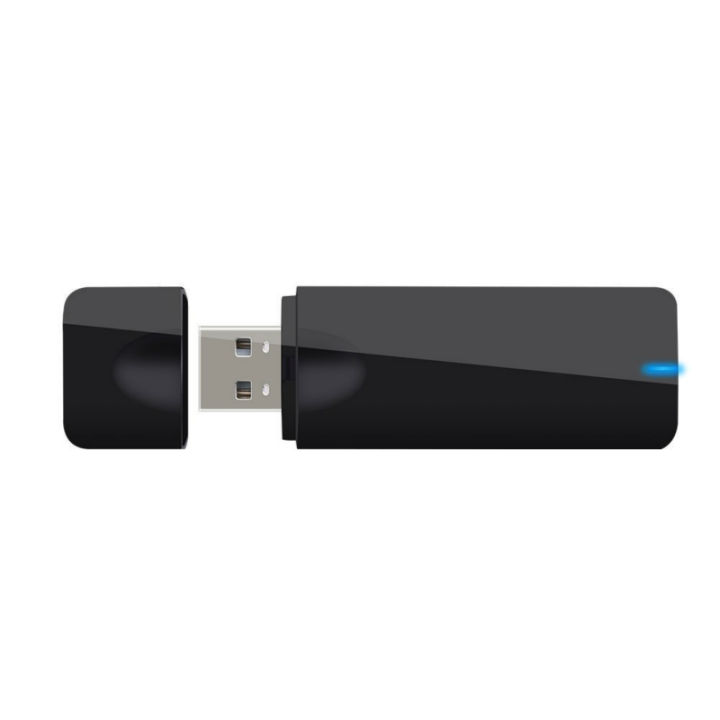 New arrival Black MT7612U 1200Mbps 2.4Ghz5Ghz Dual Band USB WiFi Dongle ...