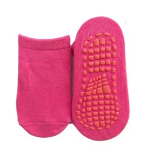 【MQLITTLESHOP】Elastically Breathable Silicone Non-Slip Yoga Sports kids Cotton Floor Socks Pilates Cotton Sock Anti Slip Resistance Grip