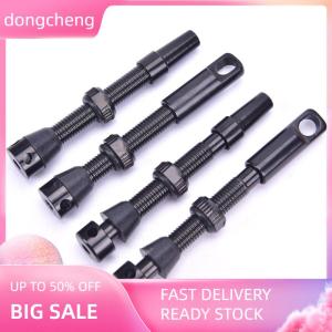 dongcheng 1คู่ tubeless Air Valve สำหรับถนนจักรยาน tubeless Valve Stem ชิ้นส่วนจักรยาน