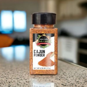 Cajun Powder 105g in Shaker Bottle by Jinkys Daily Herbs & Spices