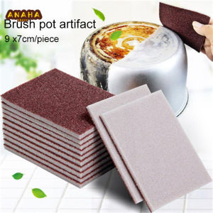 AN Spons Pembersih Kerak Spon Nano Magic Penghilang Kerak Dan Noda Tanpa Deterjen Sponge Carborundum COD