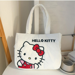 Sanrio Hello Kitty My Melody Kuromi Pochacco Shoulder Bag Handbag Tote Bag Down Cloth Bag