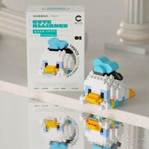 HAHA Mainan Lucu Blok Panda Cartoon Nano Bricks Balok Kitty Building Block Balok Susun Mainan Balok