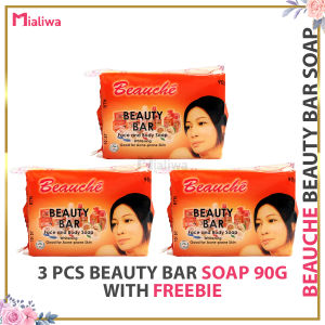 10 Pcs Beauche Beauty Bar Kojic Soap 90g Sabon Pampaputi Whitening Moisturizing Exfoliating Face Body Wash Moisturizer Glycerin Acne Pimple Pore Pekas Melasma Peklat Scar Blemishes Blackheads Wrinkles Dark Spots Hydrating Beauty Skin Care For Men & Women