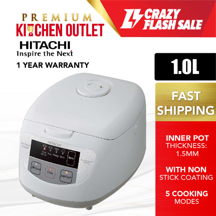 Hitachi 1.0L Series Rice Cooker RZZH10Y Non Stick
