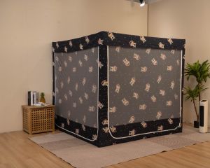 มุ้งกันยุง ม่านกันยุง มุ้งผู้ใหญ่ มุ้งเตียงนอน มุ้งม่านปิด 4 รอบ มี 4 ฟุต 6.6 ฟุต โครงเหล็กแข็งแรง ทนทาน พร้อมส่ง