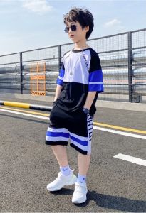 Đồ Bộ Bé Trai Quần Áo Trẻ Em Nam Quần Áo Bé Trai Thun Cotton Kiểu Dáng Thể Thao Dễ Thương Cho Bé Trai 16-40Kg