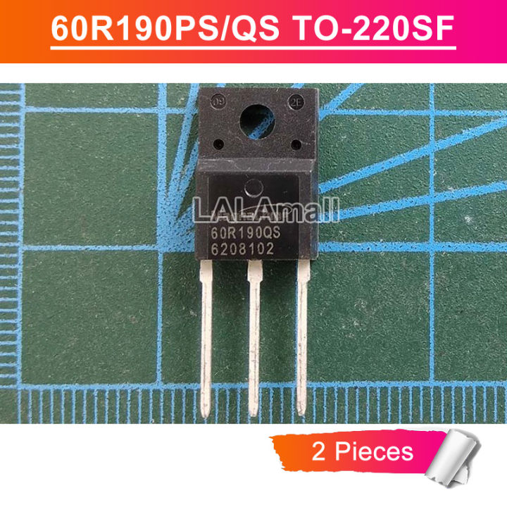 5 Pezzi Circuito Integrato MMF60R190P TO-220F – MOSFET Per Elettronica