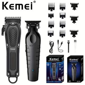 Kemei km-2299 ปัตตาเลี่ยนตัดผม ไร้สาย ใบมีดคมพร้อมใช้งาน สายชาร์ต USB ช่างตัดผม มืออาชีพแนะนำยี่ห้อนี้ COD