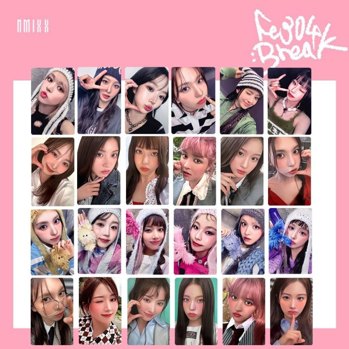 NMIXX Fe3O4: BREAK Album PhotoCards DASH NSWER Lomo Kyujin