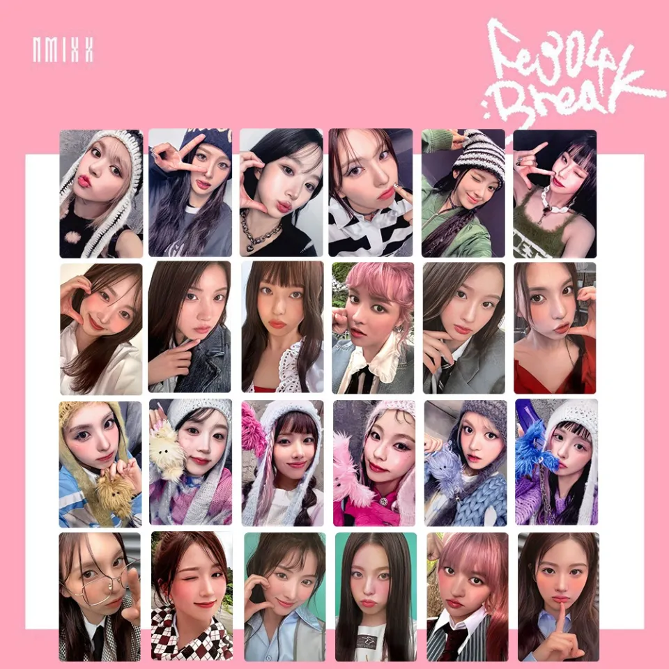 NMIXX Fe3O4: BREAK Album PhotoCards DASH NSWER Lomo Kyujin