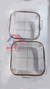 Stainless Steel Square Shape Mesh Skimmer