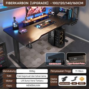 Xpanse Meja Kerja Elektrik Meja Belajar Meja Komputer Meja Kantor Gaming Adjustable Standing Desk