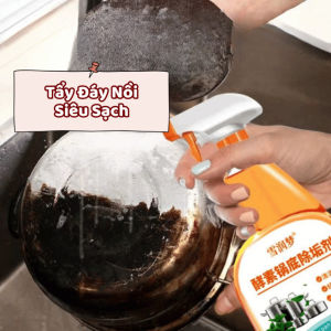 Dung dịch nước tẩy xoong nồi siêu sạch Tẩy nồi siêu sạch 500ml Nước tẩy nồi xoong đa năng MEHOM- BX15
