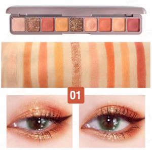 ORI LM 3600 Eyeshadow Palette 9 Warna Matte and Glitter / Eyeshadow Palet 9&10 Warna
