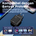 KIVEE Kepala Charger Quick Charger QC3.0 Type-C+USB 40W PD Fast Charge Charger Travel Fast Charging Untuk MFi iPhone14 13 pro Max 13/12/11/XS/XS Max/XR/X/8 /8 plus/7 plus. 
