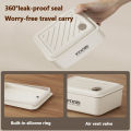 316 Stainless Steel Lunch Box Set With Bag Sealed Leak Proof Portable Insulated Lunch Box For Adult. 