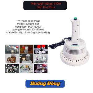 máy seal màng nhôm cảm ứng điện từ máy dán màng nhôm thế hệ mới s20 pro