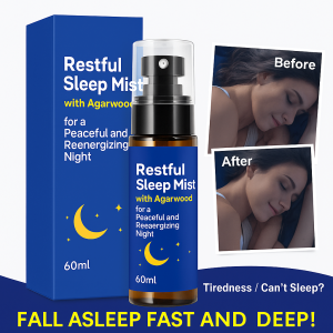 Agarwood Sleep Aid Spray Calming Spray Soothing Mood Improving Insomnia Calming Stress Spray乌木沉香睡眠喷雾