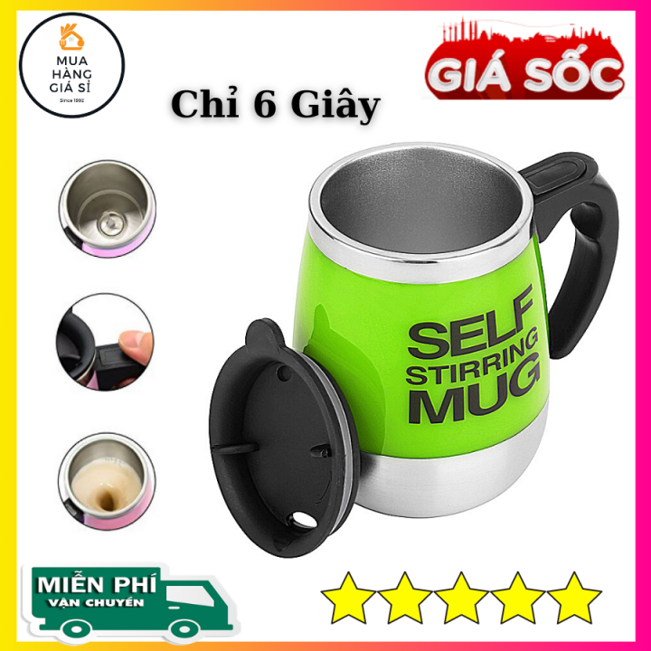 Cốc Pha Cà Phê Tự Khuấy Thông Minh-Ly Tự Động Khuấy Pha Cafe Tiện Lợi ...