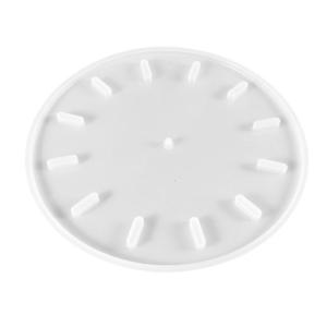 Large Clock Resin Mold Round Clock Silicone Mold Wall Hanging Mold with Pointer for Epoxy DIY Crafts Making