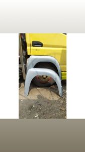 Slebor Spakbor Depan Canter U Bahan Plat Model Sambung / Potong