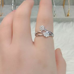 La Vienne - Alice - Cincin Titanium Perhiasan Wanita Anti Karat - Perhiasan Perempuan Mewah Elegan