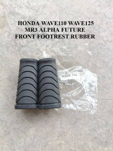 HONDA WAVE110 WAVE125 MR3 WAVE DASH 110 125 FI ALPHA FUTURE WAVE125I STEP BAR FRONT FOOTREST RUBBER GETAH PIJAK KAKI