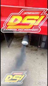 KNALPOT CUNG TIGA SUARA PEMAKAIAN TRUCK DYNA 130 HT