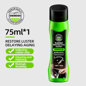 Rubber Revival Car Rubber Seal Restorer Rubber Care Treatment Anti-Cracking Anti-Whitening Restores Elasticity Auto Rubber Maintenance Car Door Window Seal Protector