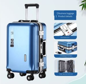 SKYLUX Original Authentic Universal Wheel Luggage Men and Women Students Aluminum Frame Trolley Case Boarding Business Trend Password Box