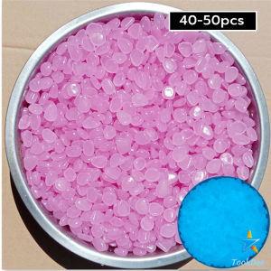 TookDee หินเรืองแสงตู้ปลา ตกแต่งกระถาง หินสีใส ขนาดเล็ก สวยงาม ตกแต่งตู้ปลา ขนาด 0.8-1cm luminous stone