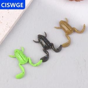 [COD] CISWGE AUTOPARTS 1 cái mồi mềm ếch 2.5cm 2.25g Mồi ếch mồi giả cá lưỡi câu cá vược cá lóc tư thế bơi mồi sinh học