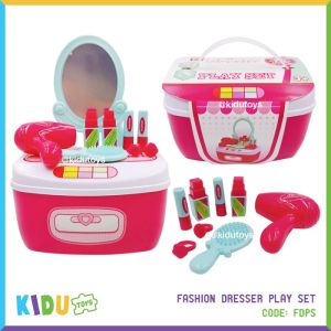 Mainan Anak Perempuan Make Up Dandan Fashion Dresser Play Set Kidu Baby