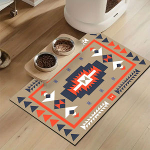 1pc dog cat Bowl Mat Pet Feeding Mat Pet Dining Tray Mat Absorbent Pet Quick Dry Absorbent pad