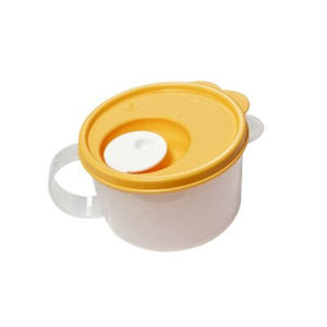 Tupperware 460ml Microwave Crystal Soup Bowl Reusable Leak-Proof Bento Box