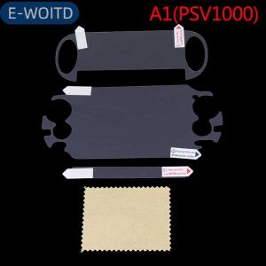 E-WOITD Miếng dán bảo vệ màn hình trước và sau cho PS Vita psv1000 2000 HD-trong suốt