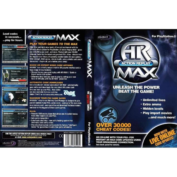 Playstation 2 Action Replay Max