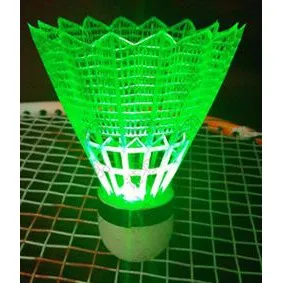 พร้อมส่ง ลูกแบด LED ลูกแบดเรืองแสง ลูกแบดมินตันพลาสติก ลูกขนไก่เรืองแสง เล่นในที่มืด ลูกแบท ลูกแบต ลูกแบด ลูกขนไก่ มีไฟ กลางคืน