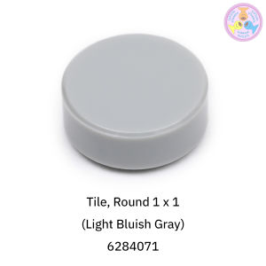ชิ้นส่วน เลโก้ LEGO Part No. 98138 Tile Round 1 x 1 1 ชิ้น (6258607 6274745 6284572 etc.)