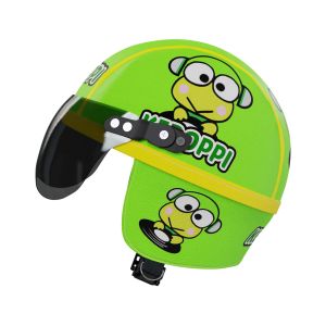 Helm Chip Retro Anak Balita Lucu Usia 1 2 3 4 Tahun Laki Laki Perempuan Motif Keropi Lucu Imut